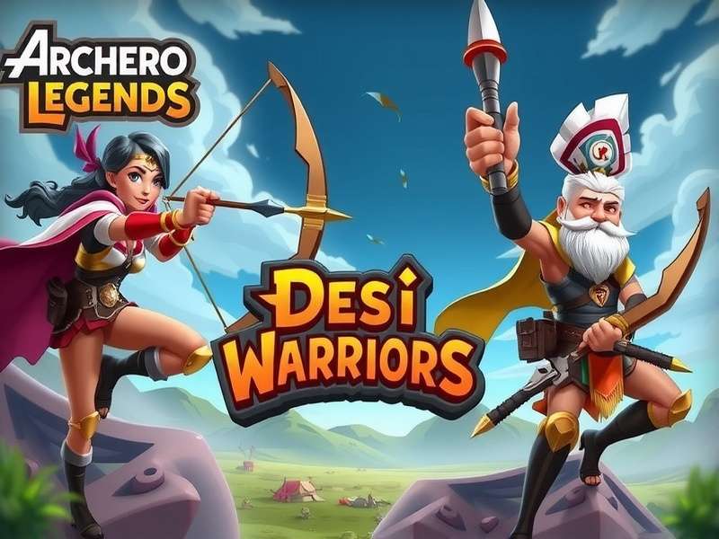 Archero Legends Desi Warriors Gameplay Banner